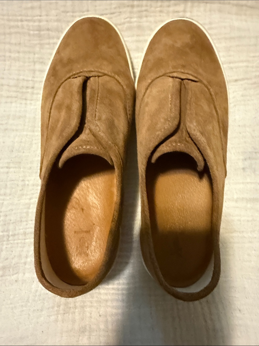 Women’s suede slip-on loafers